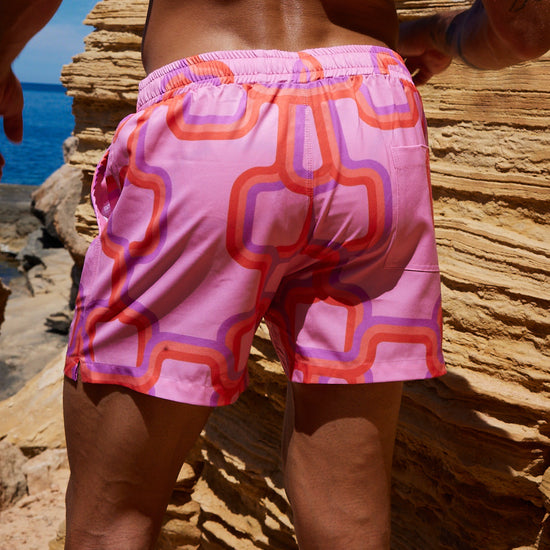 South Bay Boardie in Pink Link