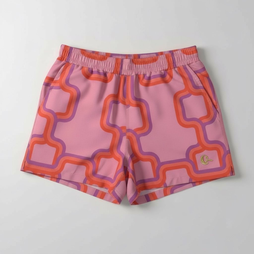 South Bay Boardie in Pink Link