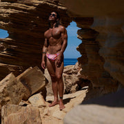 Hollywood Swim Brief Pink Link