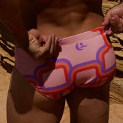 Hollywood Swim Brief Pink Link