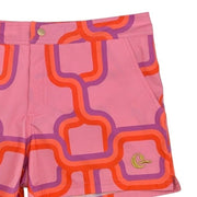 Sunset Rooftop Board Short In Pink Link