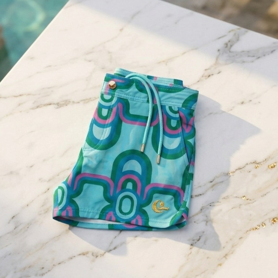 Sunset Aqua Blue