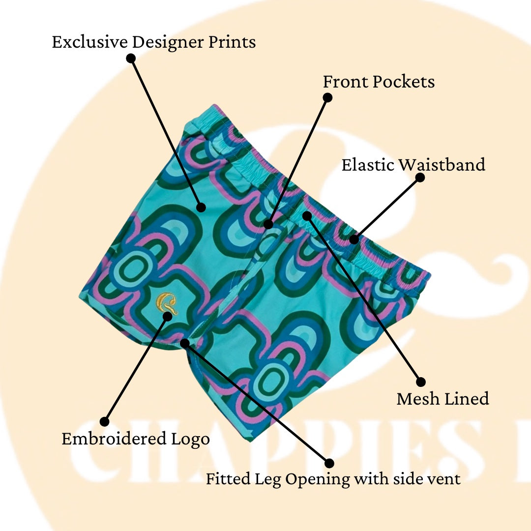 Venice 73 Sport Short Olympia Aqua