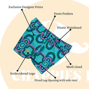Venice 73 Sport Short Olympia Aqua
