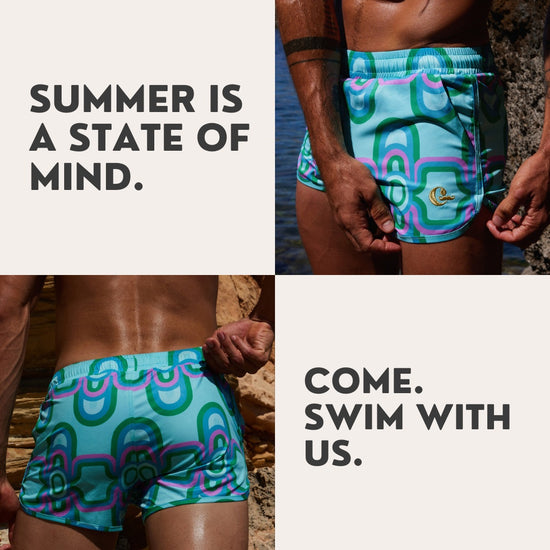 Venice 73 Sport Short Olympia Aqua